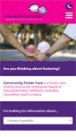 Mobile Screenshot of communityfostercare.co.uk